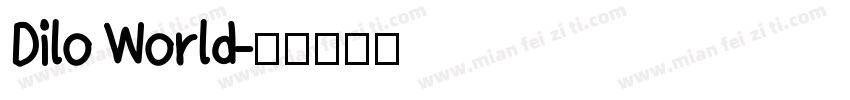 Dilo World字体转换